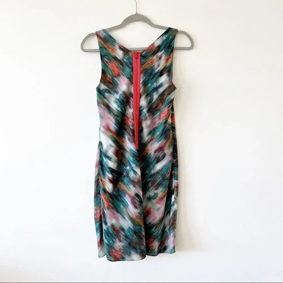 Rachel Rachel Roy Watercolor Print Dress Size‎ Small Spring Wedding Guest Party - Picture 2 of 9